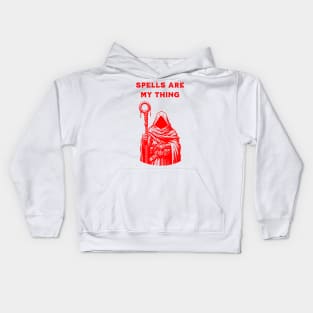 SPELLS ARE MY THING Kids Hoodie